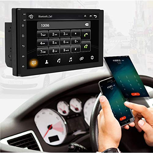 ACAMPTAR 7 Pulgadas Android 8.1 2 Your Car DVD Radio Reproductor Multimedia GPS Navegación Universal para Nissan Peugeot Toyota Doble DIN Autoradio
