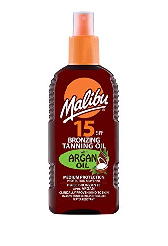 Aceite bronceador Malibu Spf 15 200 ml