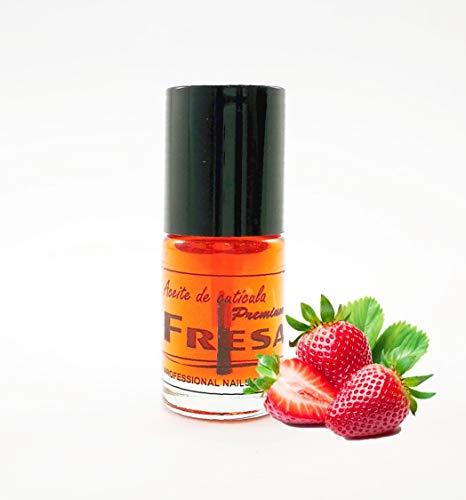 Aceite cuticula - Con vitaminas A,E, AROMA FRESA -5ml