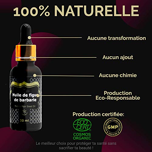 Aceite de nopal orgánico, contorno de ojos, corrector, potente antiarrugas, antienvejecimiento, más potente que el aceite de ricino, 30 ml