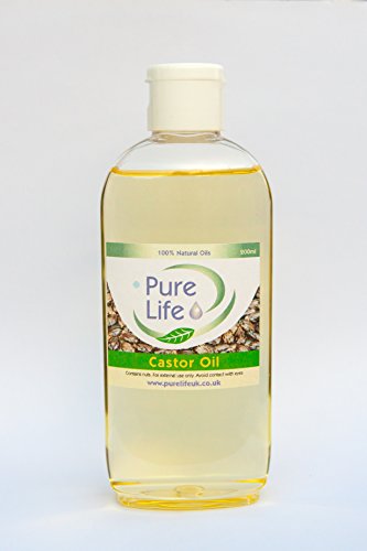 Aceite de ricino – grado farmacéutico, puro y natural aromaterapia aceite, disponible en 100 ml y 200 ml botellas