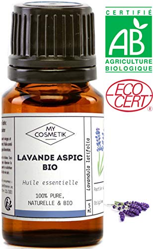 Aceite Esencial de Lavanda Aspic orgánico - MyCosmetik - 10 ml