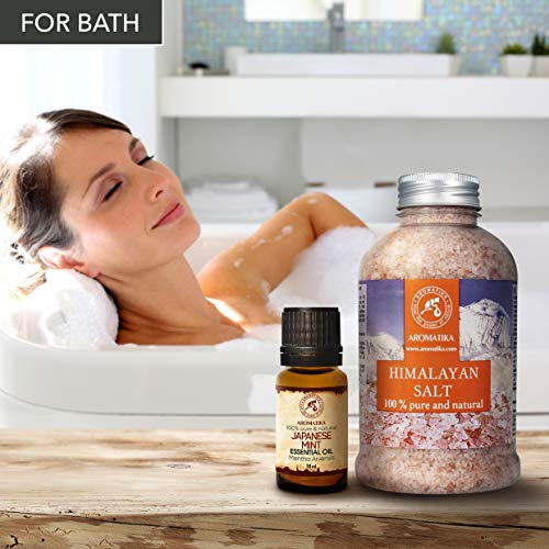 Aceite Esencial de Menta Japonesa 10 ml - Menta Arvensis - 100% Puro - Sauna - Relajación - Spa - Difusor Aromático - Lámpara de Aroma