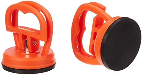 ACENIX® - 2 ventosas resistentes extractoras de pantalla LCD para iMac, iPhone, iPad, iPod, Samsung, Samsung Tab (gamuza de limpieza incluida)