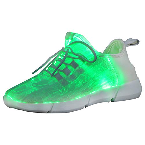 acever Zapatillas Deportivas Flash Zapatillas con luces LED Rave Party Prom Party Regalo del día de San Valentín (para mujeres) as shown on image Talla:UK6/EU39/US8 for Women
