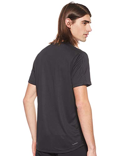 adidas D2m Cool Logo T Camiseta de Manga Corta, Hombre, Black, M