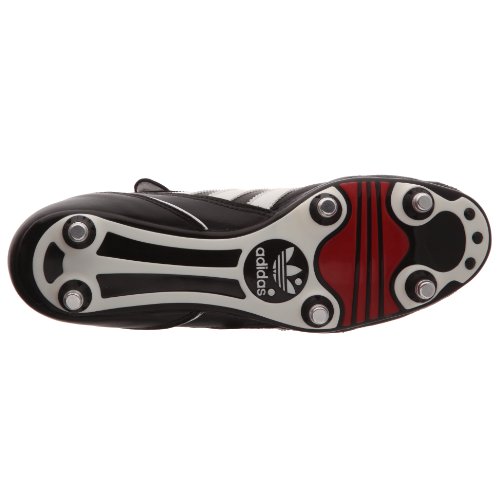 adidas Kaiser 5 Cup, Botas de fútbol para Hombre, Nero (Schwarz (Black/Running White/Red), 46 EU