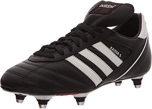 adidas Kaiser 5 Cup, Botas de fútbol para Hombre, Nero (Schwarz (Black/Running White/Red), 46 EU