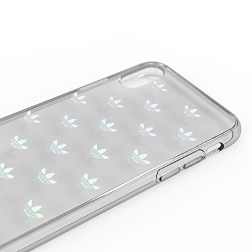 Adidas Originals - Carcasa para iPhone X/XS, Transparente