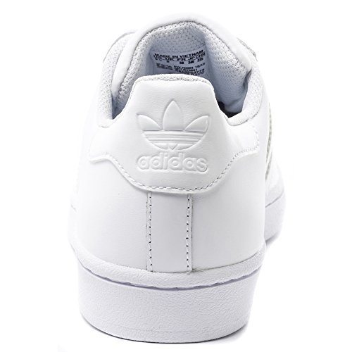 adidas Originals Superstar, Zapatillas Unisex Adulto, Blanco (Footwear White/Footwear White/Footwear White), 44 2/3 EU