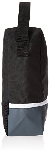 Adidas Tiro , Bolsa para Zapatos, Negro/Gris Oscuro/Blanco, 12 x 18 x 36 cm