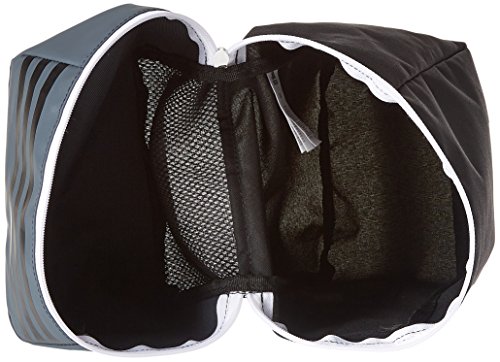 Adidas Tiro , Bolsa para Zapatos, Negro/Gris Oscuro/Blanco, 12 x 18 x 36 cm