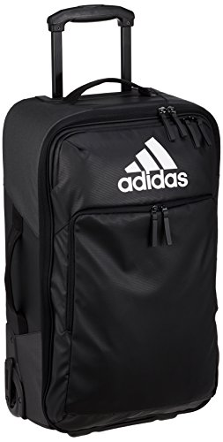 adidas T.Trolley M Bolsa Lona de Deporte, Unisex Adulto, Black/Black/White, NS