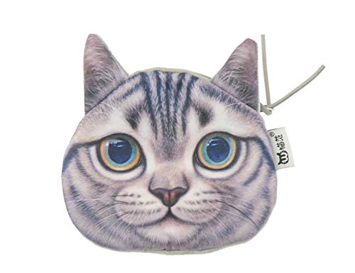 Adorable monedero pequeño para amantes de los gatos