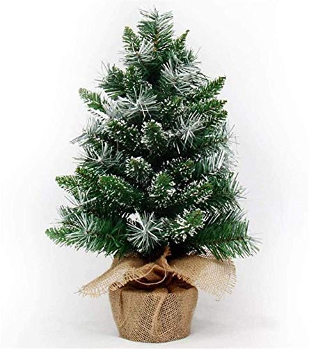 Adornos de Navidad Artificial Douglas Árbol de navidad, Apagado con bisagra Pino, árbol de decoración w / soporte plegable de metal for interiores y exteriores (Color: 2pcs, tamaño: 90 cm) , Regalo ex
