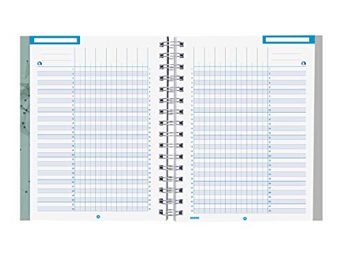 Agenda docente 2019-2020 semana vista apaisada español