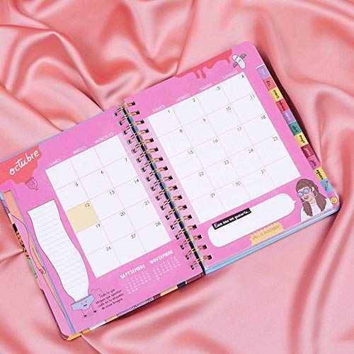 Agenda escolar 2020-2021 Moderna de Pueblo (TANTANFAN)