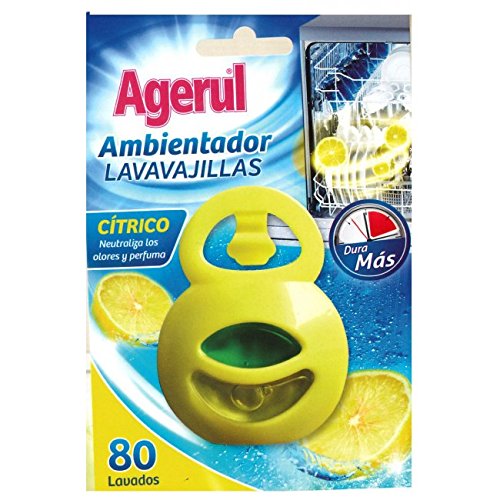 Agerul ambientador cítrico lavavajillas 80 lavados.