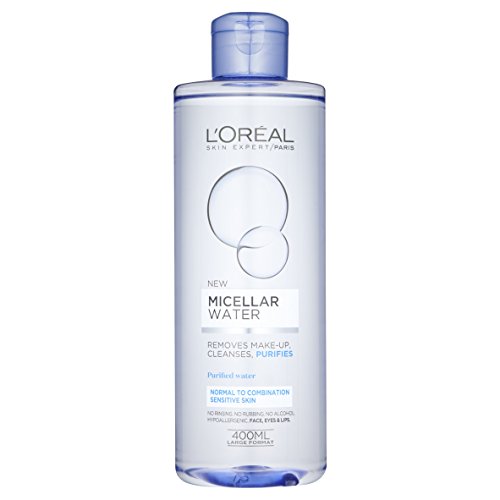 Agua micelar L 'Oreal Paris para piel sensible, normal y mixta 400 ml