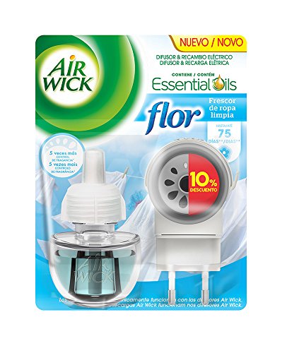 Air Wick Ambientador Eléctrico Completo Flor 10%