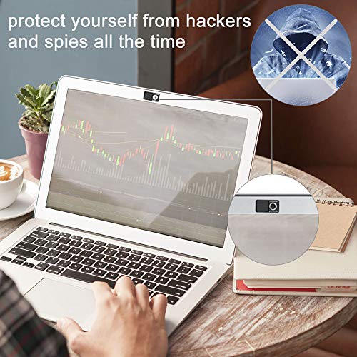 AJOXEL Webcam Cubierta Webcam Cover, 9 Unidades Cubierta de la Cámara Ultra Fino Tapa Webcam Protector Webcam para Tapar la Cámara del Portátil, Macbook Pro, Laptop, Mac, iPad, Tablet, iPhone