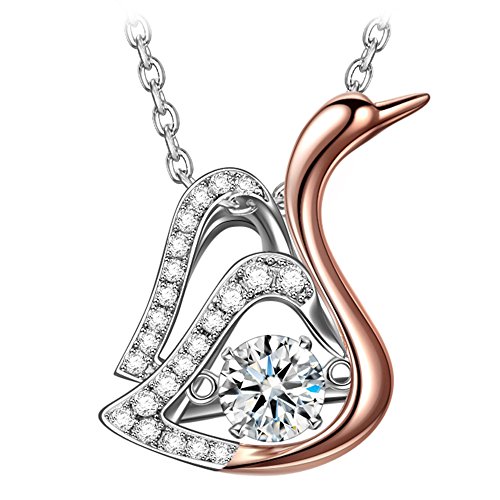 Alex Perry Regalo Collar Mujer Plata 925 Colgante Joyería para Elle Su Madre Amante Cumpleaños Aniversario