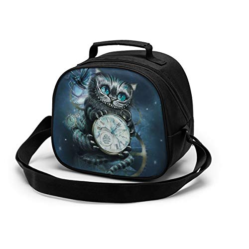 Alicia en el país de las maravillas, bolsa de almuerzo para niños, niñas, niños y niñas