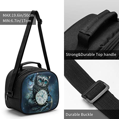 Alicia en el país de las maravillas, bolsa de almuerzo para niños, niñas, niños y niñas