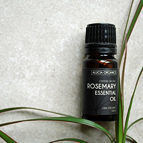Alucia Organics Aceite Esencial de Romero (Rosemary) orgánico certificado 10ml