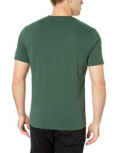 Amazon Essentials – Camiseta con cuello en V para hombre (2 unidades), Verde (Dark Green Dar), US L (EU L)