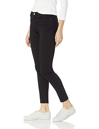 Amazon Essentials pantalón vaquero ceñido (skinny) para mujer, Negro (black), US 10 Regular / EU M-L