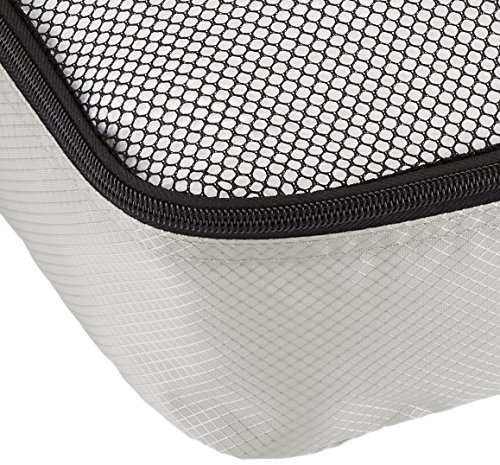 AmazonBasics - Bolsas de equipaje medianas (4 unidades), Gris