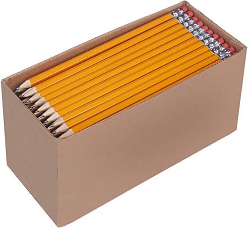 AmazonBasics - Lápices n.º 2 HB de madera, afilados, Pack de 30