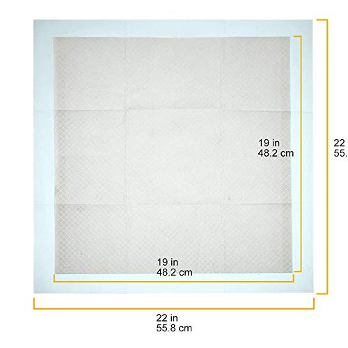 AmazonBasics - Toallitas de entrenamiento para mascotas (tamaño regular, 150 unidades)