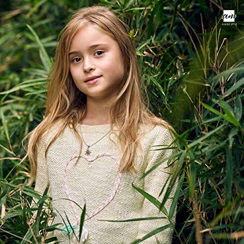 Amberta Plata de ley (925/1000) plata de ley redondo ámbar