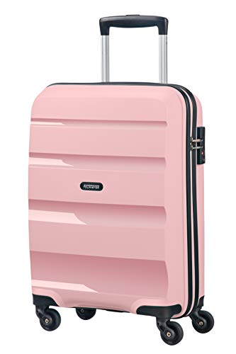 American Tourister Bon Air - Spinner Small Strict Equipaje de Mano, 55 cm, 31.5 Liters, Rosa (Cherry Blossoms)