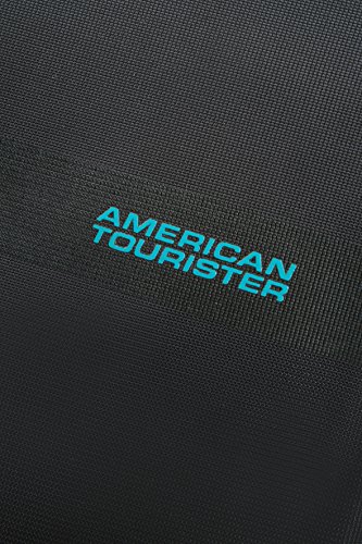 American Tourister Herolite Duffle/WH Bolsa de Viaje, 79 cm, 95 Litros, Color Volcanic Negro