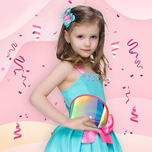 AMOYEE Juguetes de Maquillaje Niñas, 21 Piezas de Juego de Maquillaje niñas pequeños con Bolsa de cosméticos, cumpleaños para niñas de 5 6 7 8 9 años