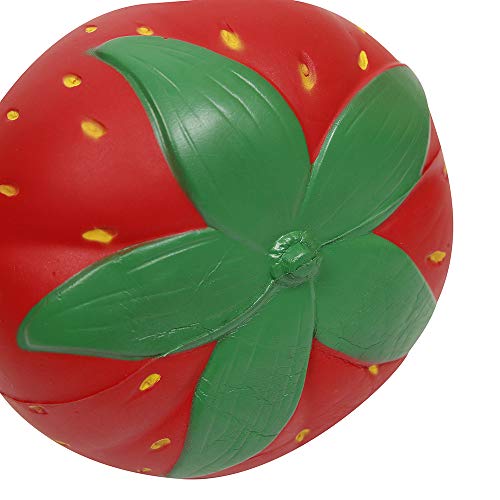 Anboor Squishies Fresa Kawaii Rojo Suave Levantamiento Lento Perfumado Squishies De Frutas Alivio del Estrés Juguetes para Ni?os Regalo Decoración Accesorios