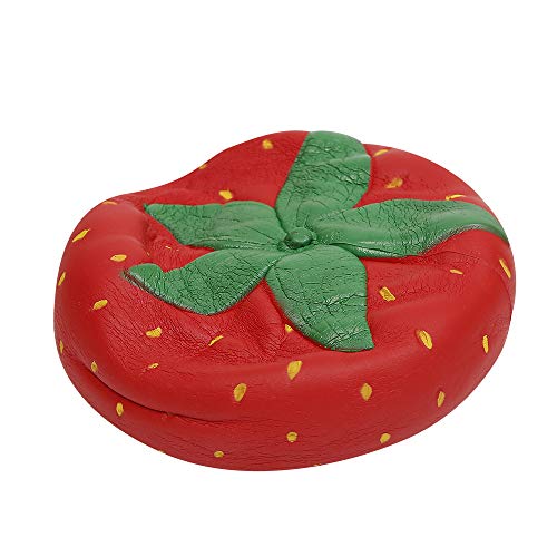Anboor Squishies Fresa Kawaii Rojo Suave Levantamiento Lento Perfumado Squishies De Frutas Alivio del Estrés Juguetes para Ni?os Regalo Decoración Accesorios