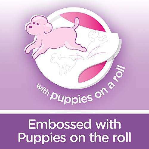 Andrex Papel Higiénico Puppies on a Roll, 45 Rollos