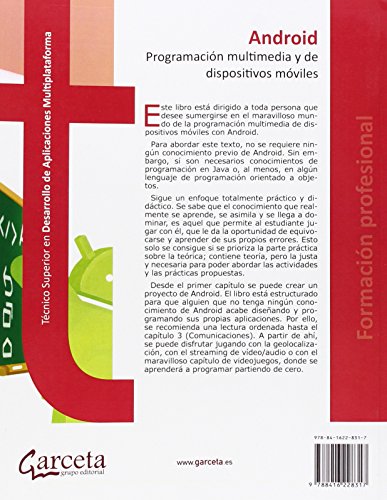 Android: Programacion Multimedia y dispositivos Móviles (Texto (garceta))