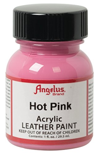 Angelus 50-1948-A12 - Pintura acrílica de piel, color rosa intenso, 1 oz estándar