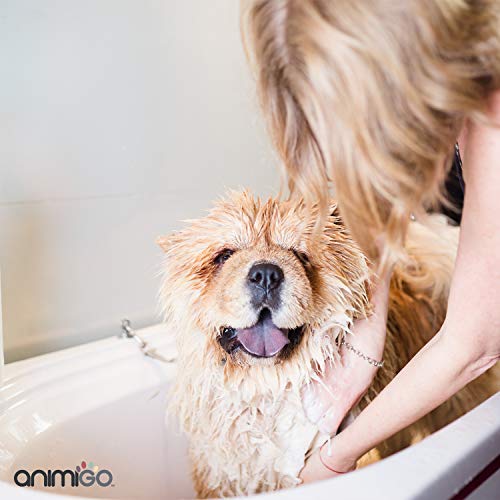 Animigo Champú Piel y Pelo para Gatos y Perros | Nutre, Limpia, Neutraliza el Olor y Protege la Piel y Pelo de tu Mascota | Hidratante para Todo Tipo de Pelo | 200ml.