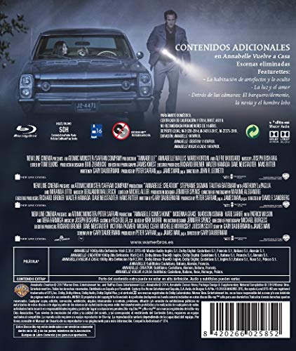 Annabelle Colección 3 Películas Blu-Ray [Blu-ray]