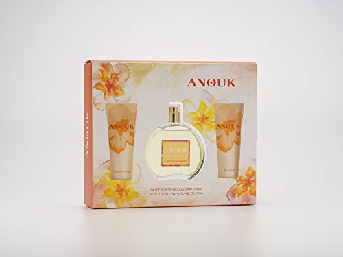 Anouk Woman Giftset EdT 100ml + Body Lotion 75ml + Gel Baño 75ml
