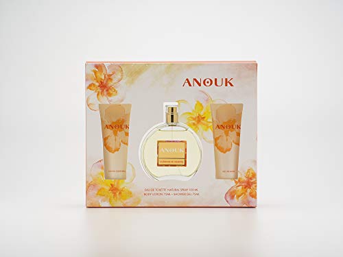 Anouk Woman Giftset EdT 100ml + Body Lotion 75ml + Gel Baño 75ml