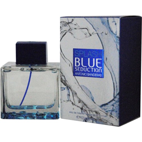 Antonio Banderas Blue Seduction Splash Men Eau De Toilette Spray, 3.4 Ounce by Antonio Banderas