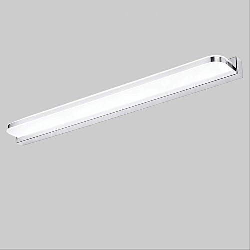 Aplique Pared Baño Espejo De Luz 25cm ~ 112cm Ac90-260v Lámpara De Pared De Acrílico Cosmética Moderna Iluminación De Baño Envío Gratis A Prueba De Agua 3W 25 cm Blanco
