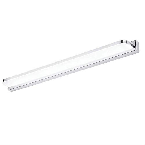 Aplique Pared Baño Espejo De Luz 25cm ~ 112cm Ac90-260v Lámpara De Pared De Acrílico Cosmética Moderna Iluminación De Baño Envío Gratis A Prueba De Agua 3W 25 cm Blanco